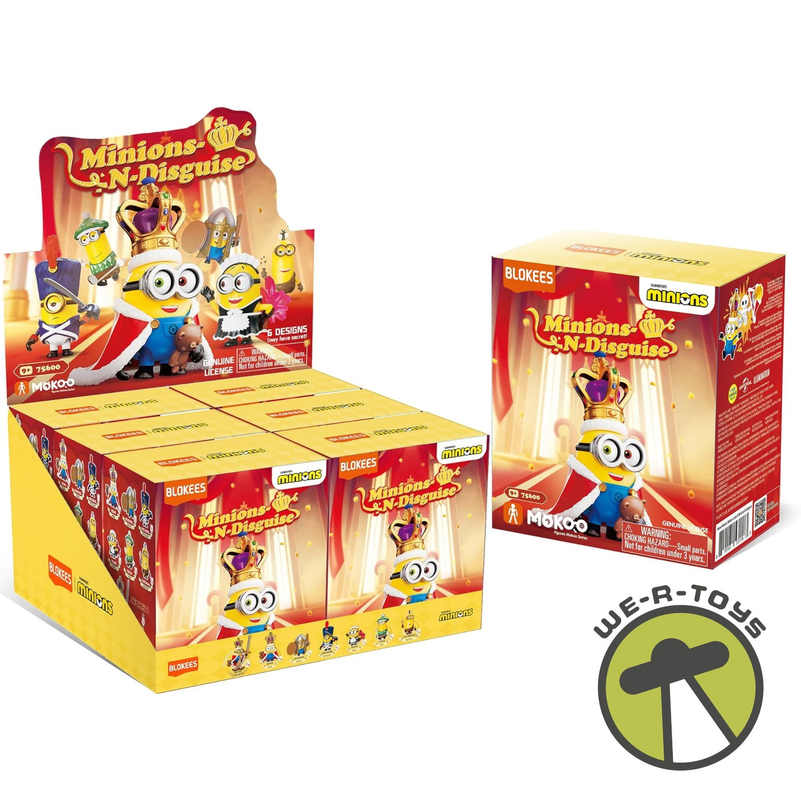 Blokees Minions minions N Disguise Mokoo 01N Model Kit Case of 6 75600