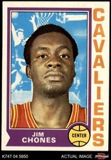 1974 Topps #6 Jim Chones Cavaliers Marquette 8 - NM/MT