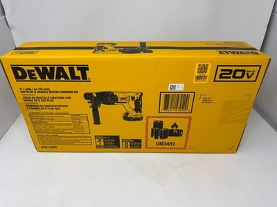  NEW Sealed  DEWALT 20V Max 1'' SDS-plus Brushless Rotary Hammer Bat Kit DCH133M2