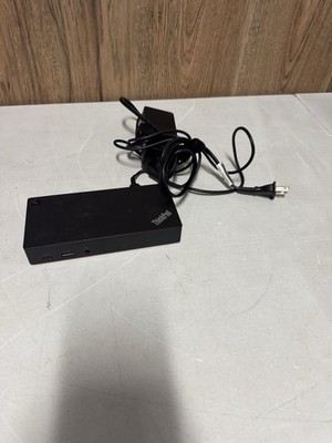 Lenovo ThinkPad USB-C Dock Gen 2 40AS Docking Station w/ Power Adapter