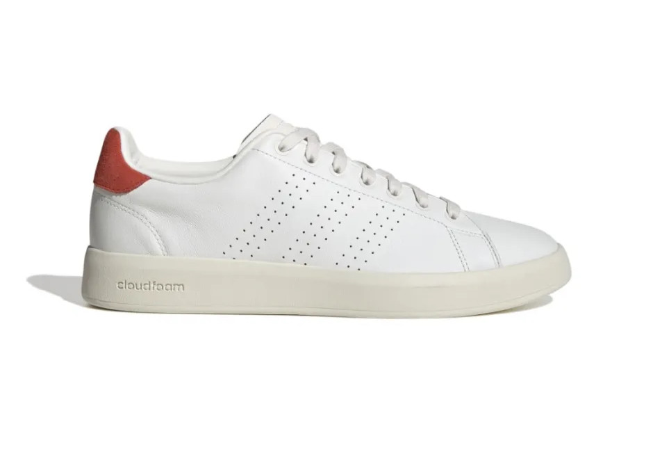 Adidas Advantage Premium Kids Shoes Trainers UK Size 3.5 White Red Adidas Advantage Premium Kids Shoes Trainers UK Size 3.5 White Red