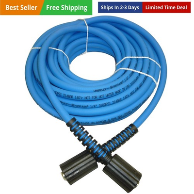 #ad #ad UBERFLEX Kink Resistant Pressure Washer Hose 1 4quot; 3100 PSI with 2 22MM ... $89.84