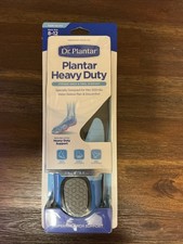 Dr. Plantar Heavy Duty Strong Arch and Heel Support Premium Insoles Men8-12 NWT