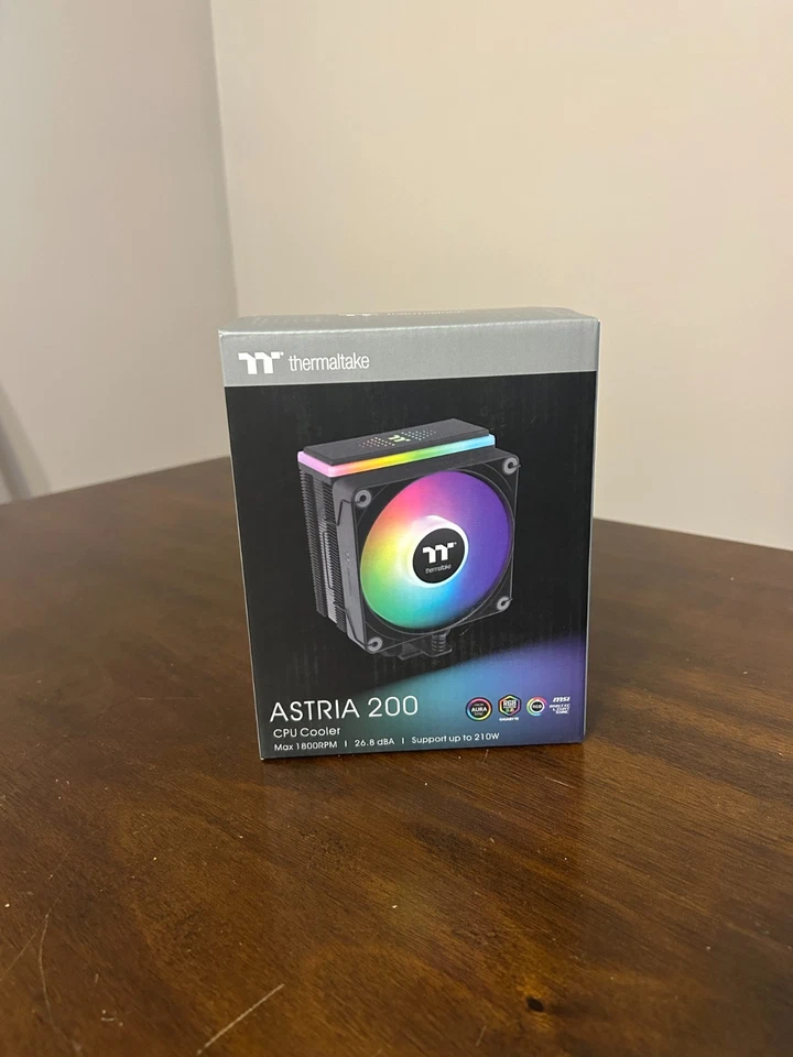 Enfriador CPU Thermaltake ASTRIA 200 ARGB - Compatible con Intel y AMD Foto 2 de 4