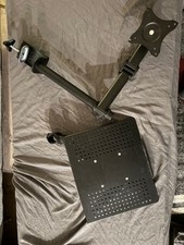Adjustable Monitor  Laptop Desk Mount   Clamp  On Arm