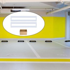 Parking Lot Line Stencil Efficient Pavement Painting Reusable Road Marking Tool