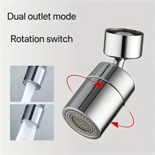 Kitchen Tap Aerator 360° Rotate Faucet Swivel End Diffuser Adapter Filters Spray