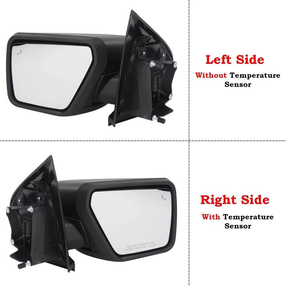 Door Mirror 13Pins Compatible With 2021-2023 Ford F-150 Right Passenger Side ... - Image 3 of 4