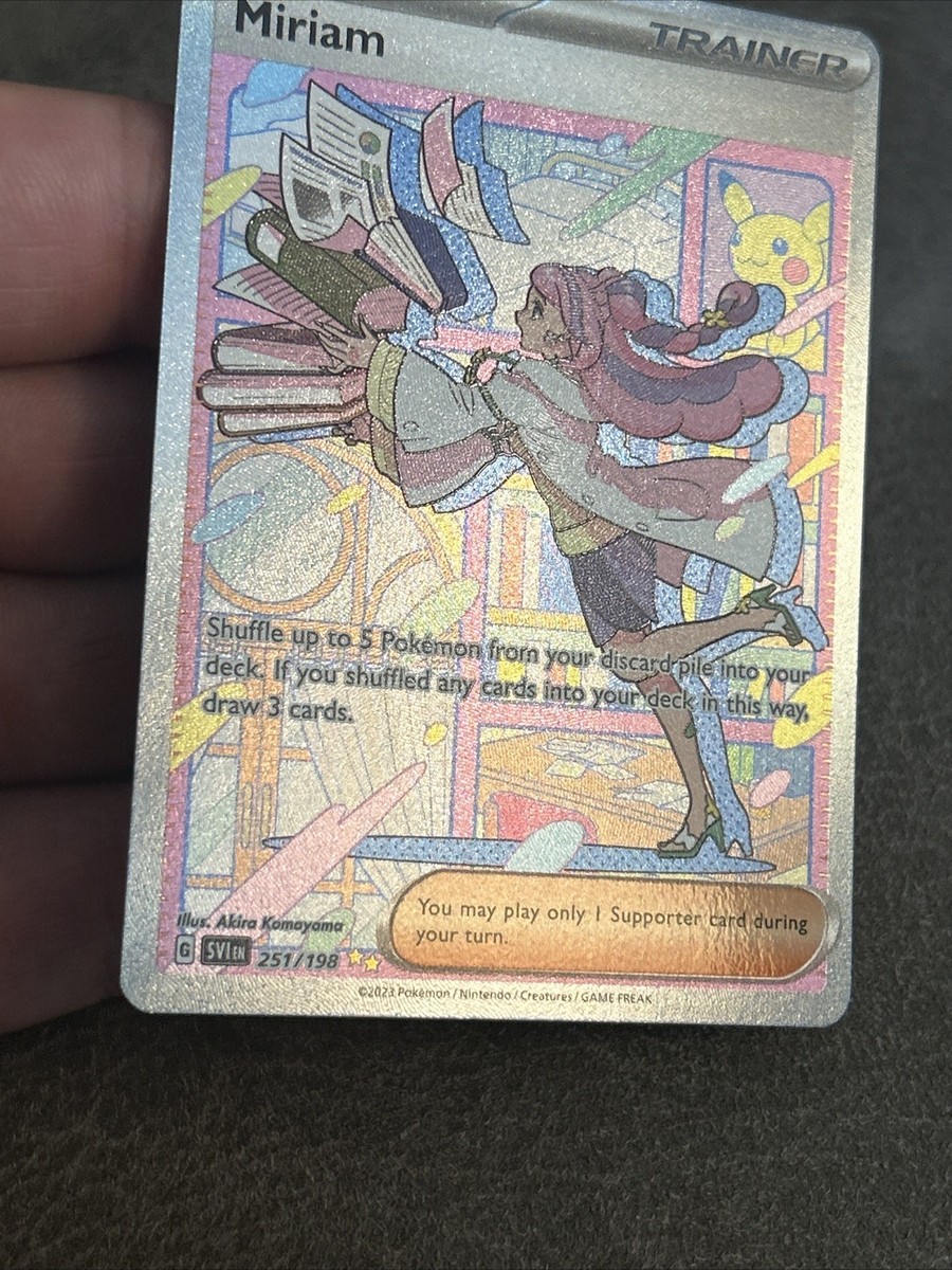 Miriam 251/198 Sv01: Scarlet & Violet Base Set Holo | eBay