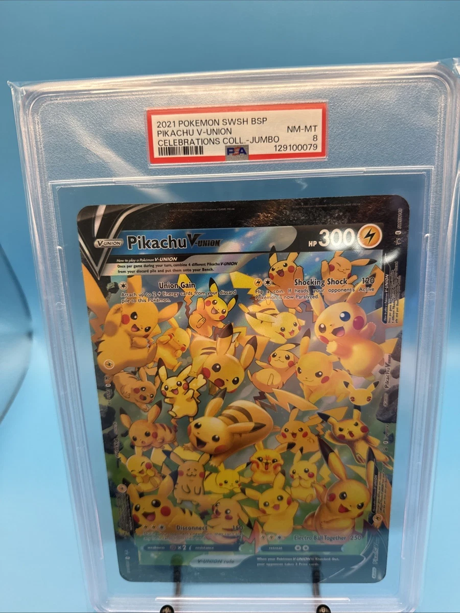 貴重⭐︎ポケキュン ピカチュウ 英語版 PSA8 Pokémon TCG Grade 8 Pikachu Individual Collectible Card Game Cards