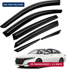 Accord Rain Guards - Window Visors for Honda Accord 2018-2022, Out-Channel Side