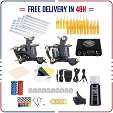 Dragonhawk Complete Tattoo Kit 2 Machines Liner Shader Beginner Set