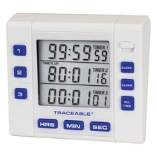 TRACEABLE 5000 Alarm Timer, Count Down,Count Up, 100hr 8URJ6