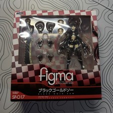 Figma SP-017 - Black Gold Saw (Black Rock Shooter) - geöffnet aber komplett in Box