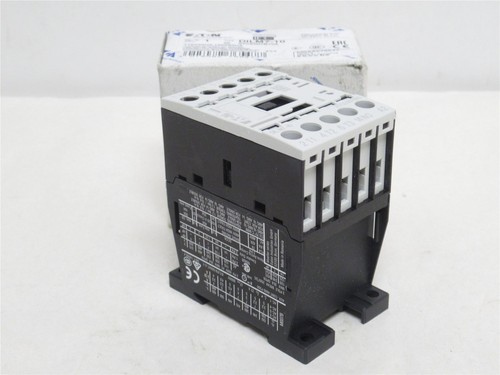 239879 New In Box; Eaton XTCE007B10A Contactor 20A; 3P; 600VAC; Coil 110/120VAC