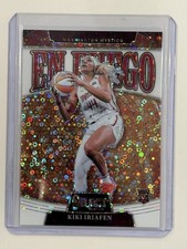 2025 Panini Select WNBA #8 Kiki Iriafen En Fuego White Disco 1/75