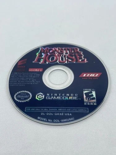 Monster House - Nintendo GameCube, GC - Tested - Disc Only