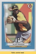 2014 Bowman Draft Top Prospects Blue 13/399 Alen Hanson #TP-34 READ 0wp8