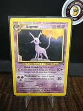 2001 Pokemon Neo Discovery Espeon 20/75 Rare Non-Holo WOTC Vintage LP 🔮🐈✨ on eBay
