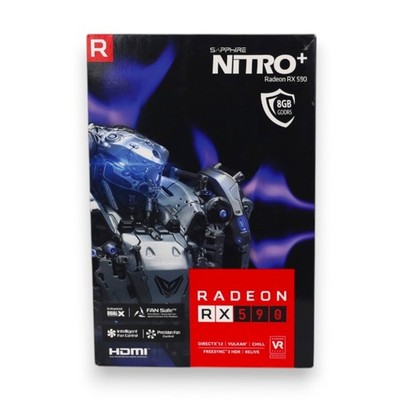 Sapphire Nitro+ Radeon RX 590 Special Edition 8GB GDDR5 Grafikkarte RGB GPU
