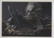 2016 The Hobbit: Battle of Five Armies Silver Foilboard Ride to Gundabad #23 1s8