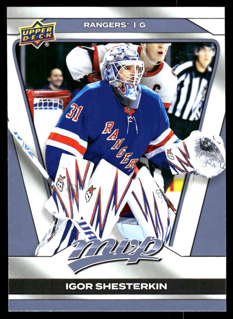 2025-26 Upper Deck MVP #29 Igor Shesterkin New York Rangers Hockey