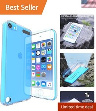 Lightweight and Anti-Slip Transparent Case for iPod Touch 5/6/7 - 360 Protection