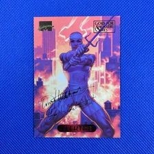 ELEKTRA #34 Gold Foil Signatures Parallel Card Marvel Masterpieces 1994 Fleer