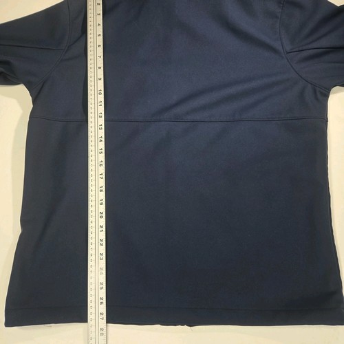 Columbia Softshell Giacca Foderata Impermeabile Navy Uomo Tg Large 1556531 - Foto 12 di 13