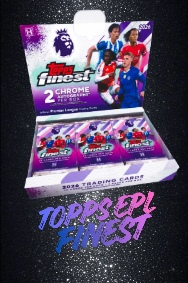 TOPPS EPL FINEST 25-26 GIVEAWAYS GALORE