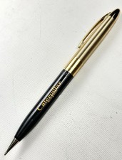 Vintage Sheaffer Caterpillar Advertising Mechanical Pencil Near Mint With Leads