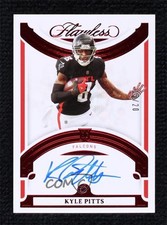 2021 Panini Flawless Rookie Gems Signatures 12/20 Kyle Pitts #RGS-KPI Auto 17qq