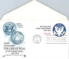 S08-8264, THE GREAT SEAL OF USA, AC/PCS FIRST DAY COVER