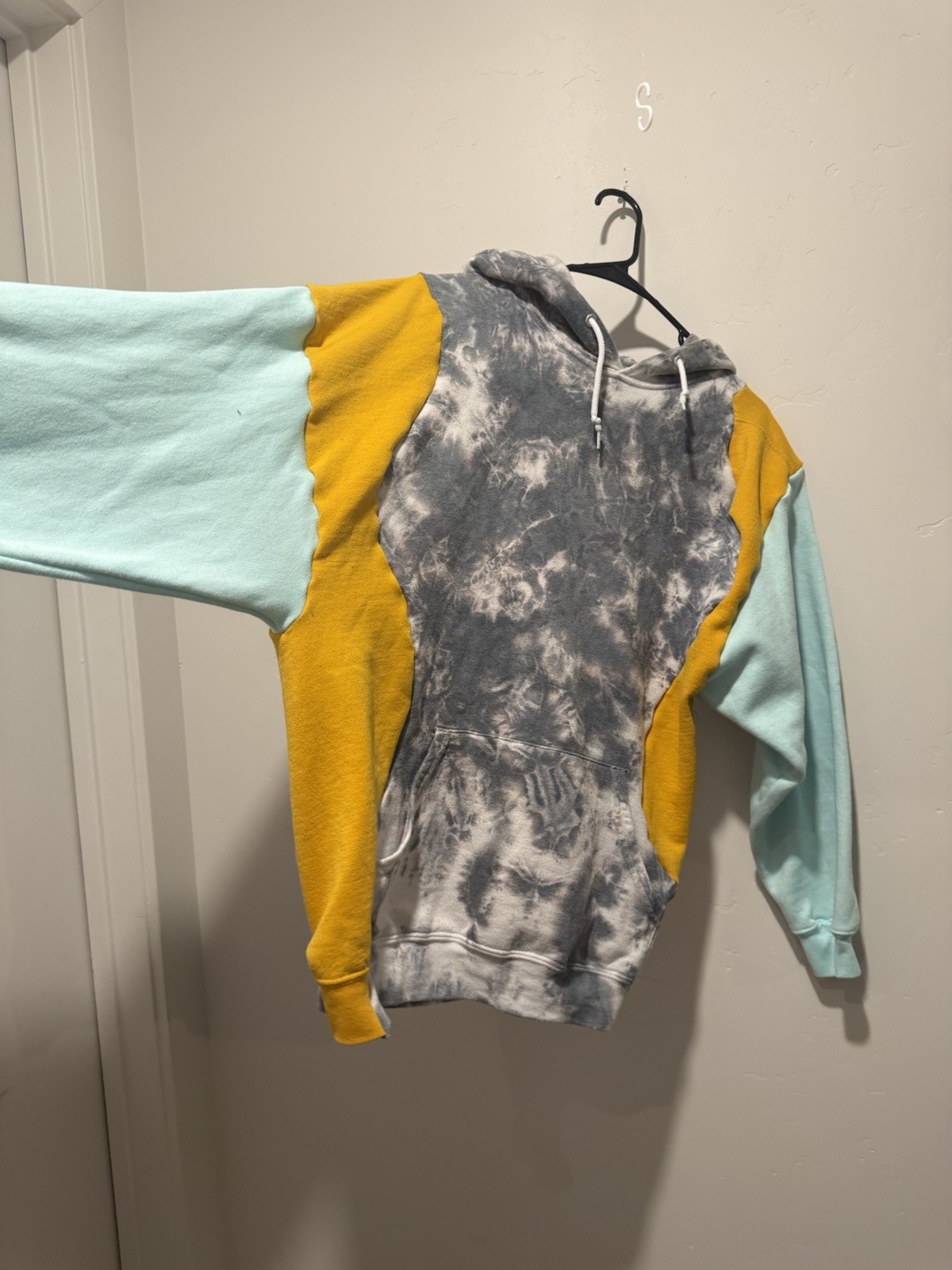 Reworked Upcycle Grunge Oversize Patchwork Sweats… - image 2