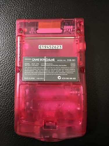 SWGA Game Boy Sakura Wars Commemorative Version handheld system cherry pink - Picture 6 of 12