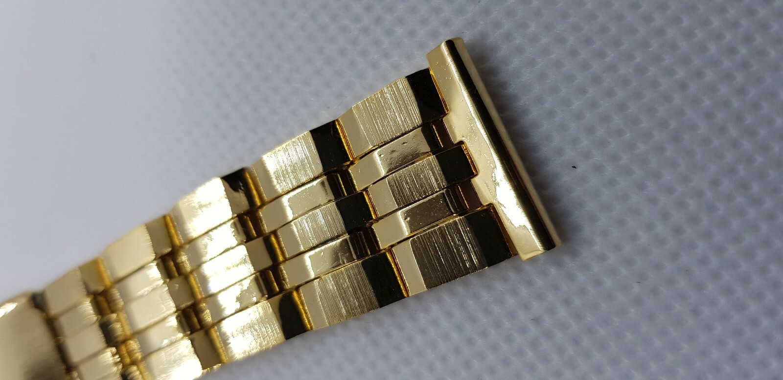 SELVA Titan Armband 20mm - Flex-Metallband Matt, Uhrenersatzband