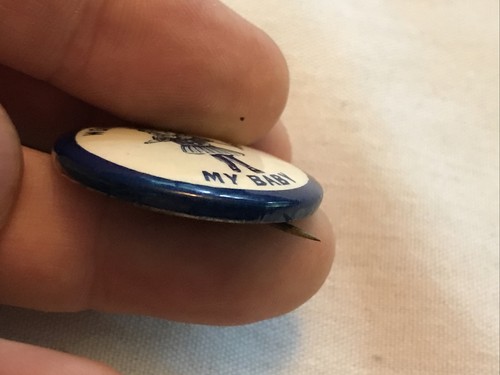 ‘WON’T YOU BE MY BABY’  VINTAGE CELLULOID PINBACK BUTTON - Picture 3 of 7