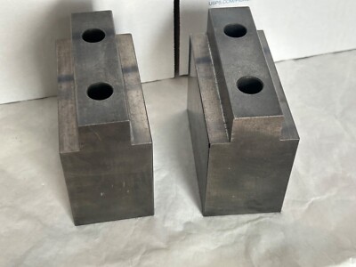 (2) Set-Up Blocks End Mill Holder Tool Fixture Machinist Step Block Set ...