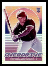 2021 Panini Chronicles #8 Yermin Mercedes Overdrive Holo card