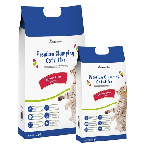 AllPetSolutions Low Dust Clumping Cat Litter with Maximum Odour Control 5 10 20L eBay