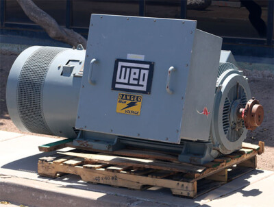 WEG HGF 5010 Industrial 350HP 4160V Three Phase Induction Motor - Guaranteed