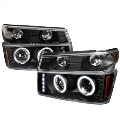 SPEC-D 2LCLHP-COL04HJM-TM Dual Halo Projector Headlights For Colorado/Canyon NEW