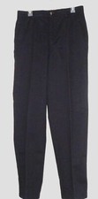  ST. JOHN'S BAY MEN'S PANTS SIZE 32 X 34 DARK BLUE CLASSIC FIT COMFORT EASE NWT
