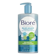 Biore Blue Agave Baking Soda Balancing Pore Cleanser 6.77oz FREE SHIPPING