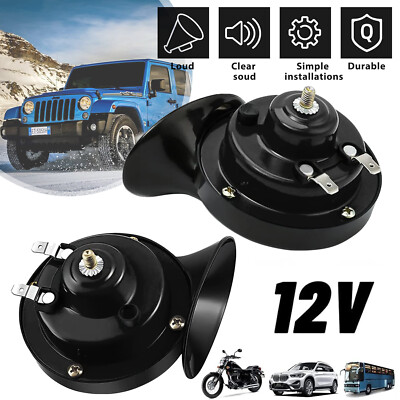 Motorrad Auto Hupe 300db KFZ Hupe 12V Wasserdichtes Elektrische Horn für Auto