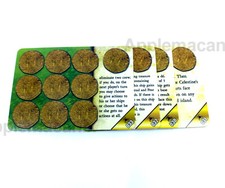 Pirates CSG Savage Shores Complete Set of 4 Rare Coin Cards 030 031 032 033 NEW