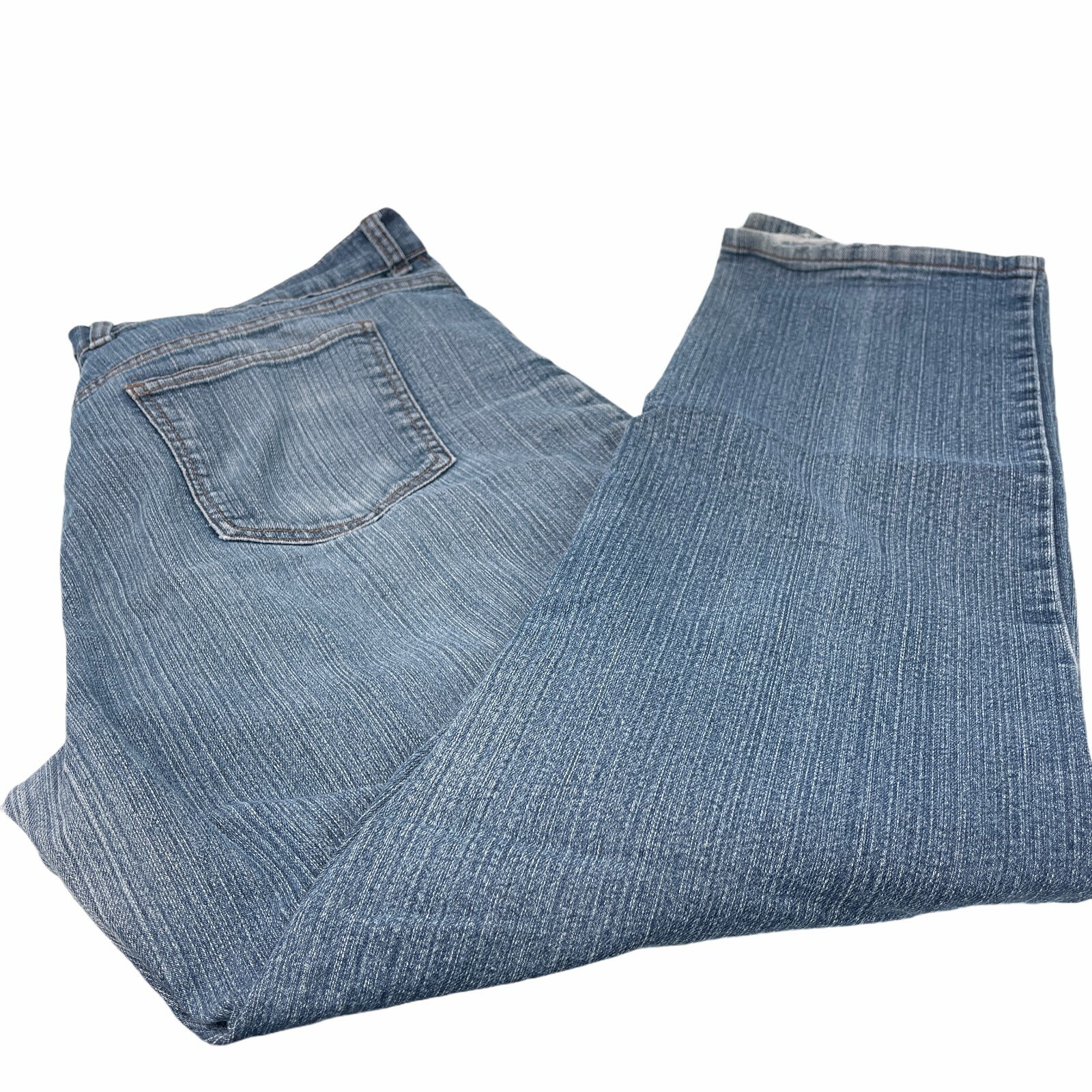 Basic Edition Jeans Size 16 Stretch Straight Medi… - image 4