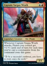 4x Captain Vargus Wrath - M/NM - Commander Legends - SPARROW MAGIC - mtg - 
