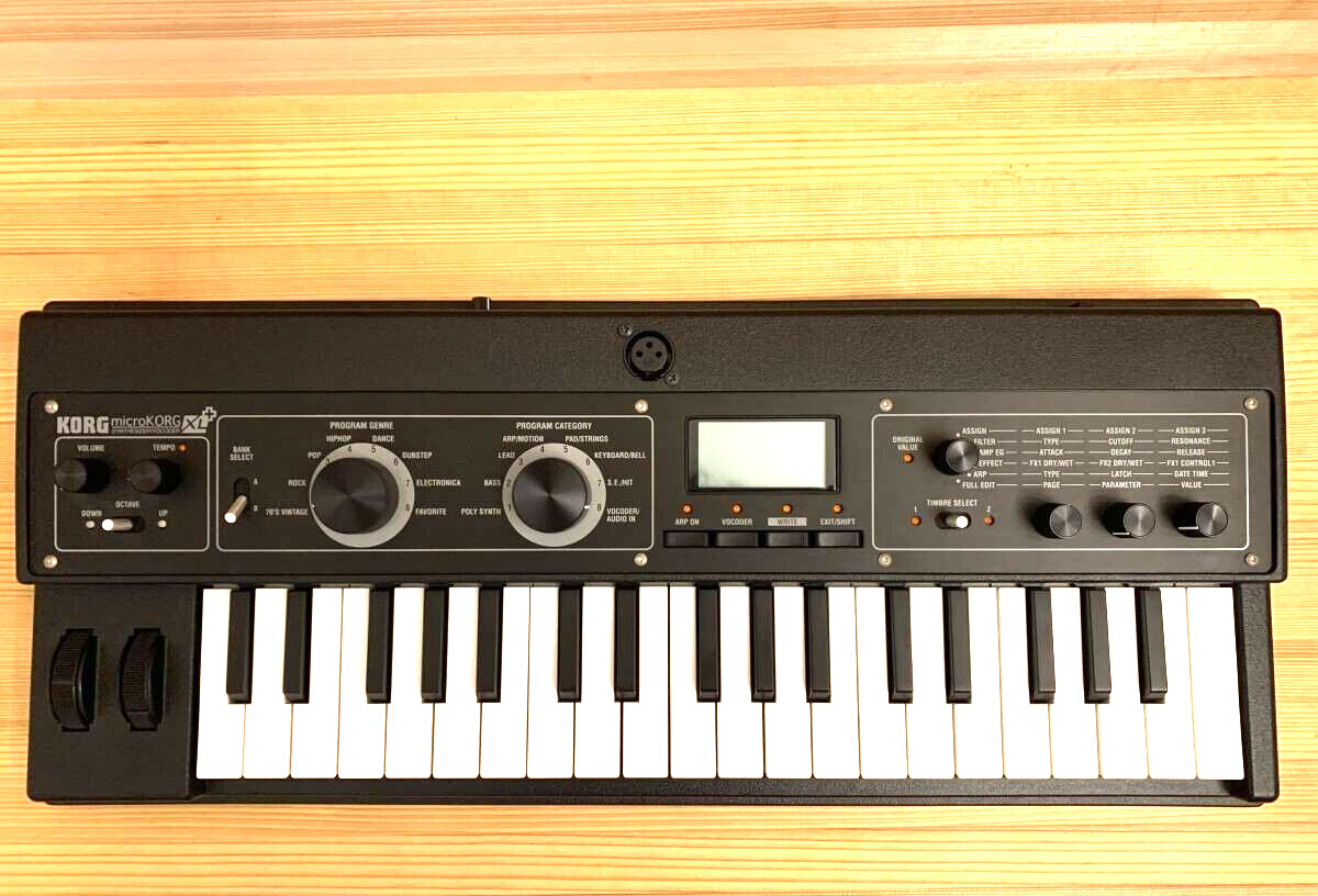 Korg microKORG XL+ Analog Synthesizer keyboard Music Instruments