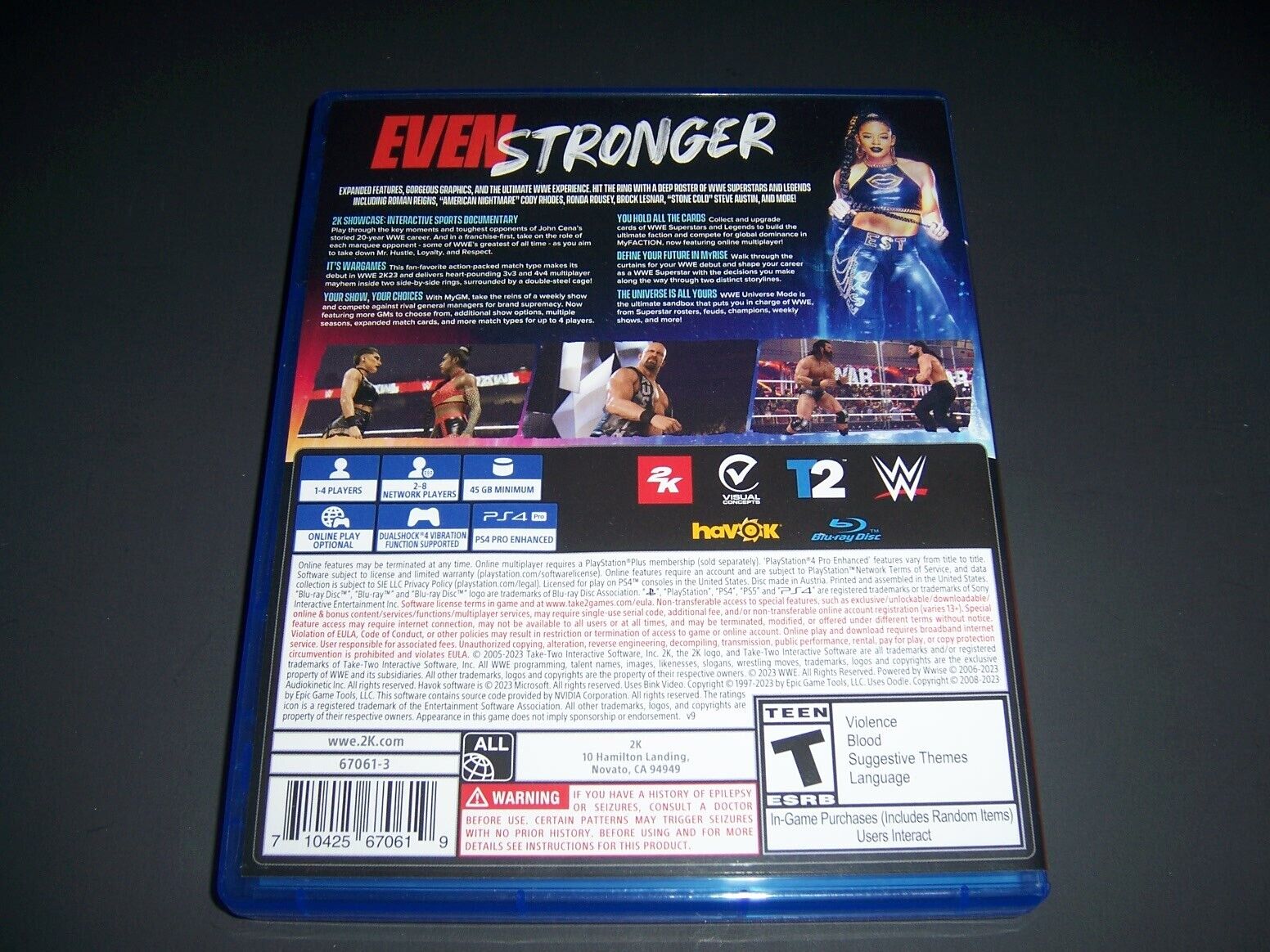 WWE 2K22 Update v1.07 (9.04) Fully Backported PS4 PKG via CyB1K